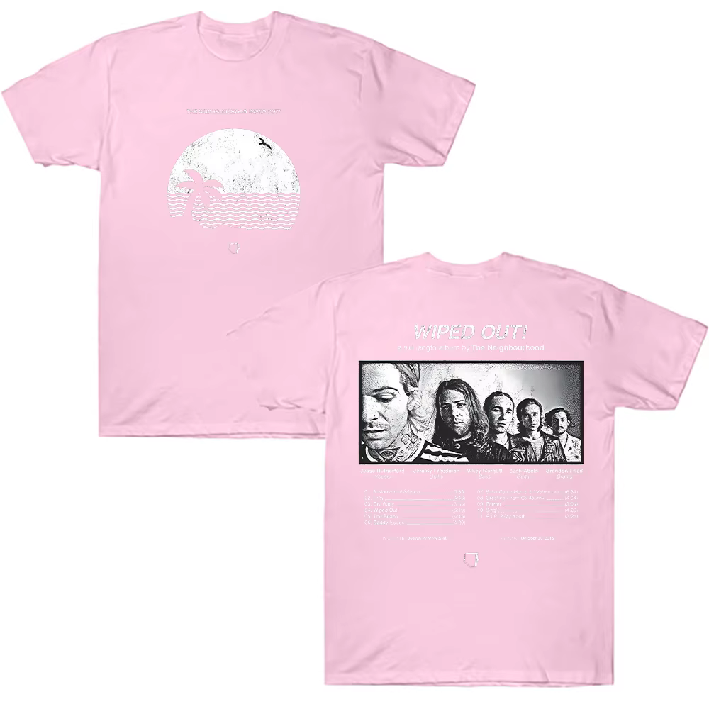 Essuyez! Album t-shirt le quartier vêtements d'été unisexe mode chemise décontractée hommes femmes esthétique pur haut en coton Streetwear