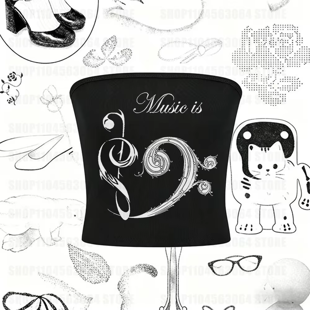 Vêtements vintage Emo années 90 pour femmes