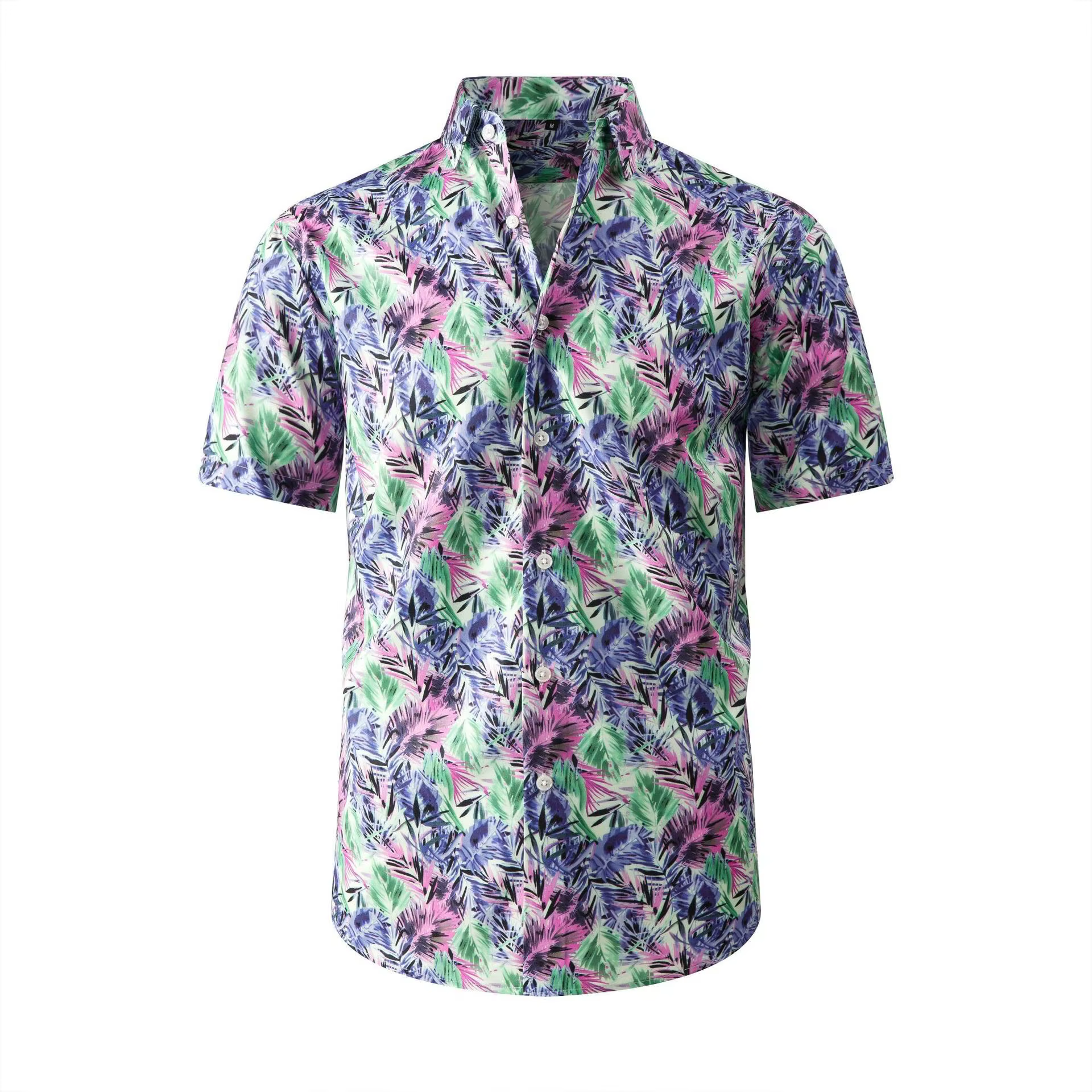 Chemise de plage hawaïenne pour homme