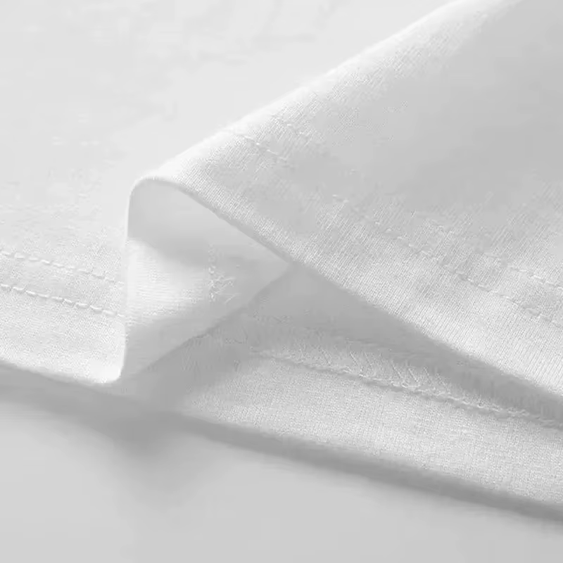T-shirt pour homme vert foncé style streetwear avec imprimé au dos