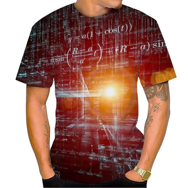T-shirts graphiques de formule mathématique drôle