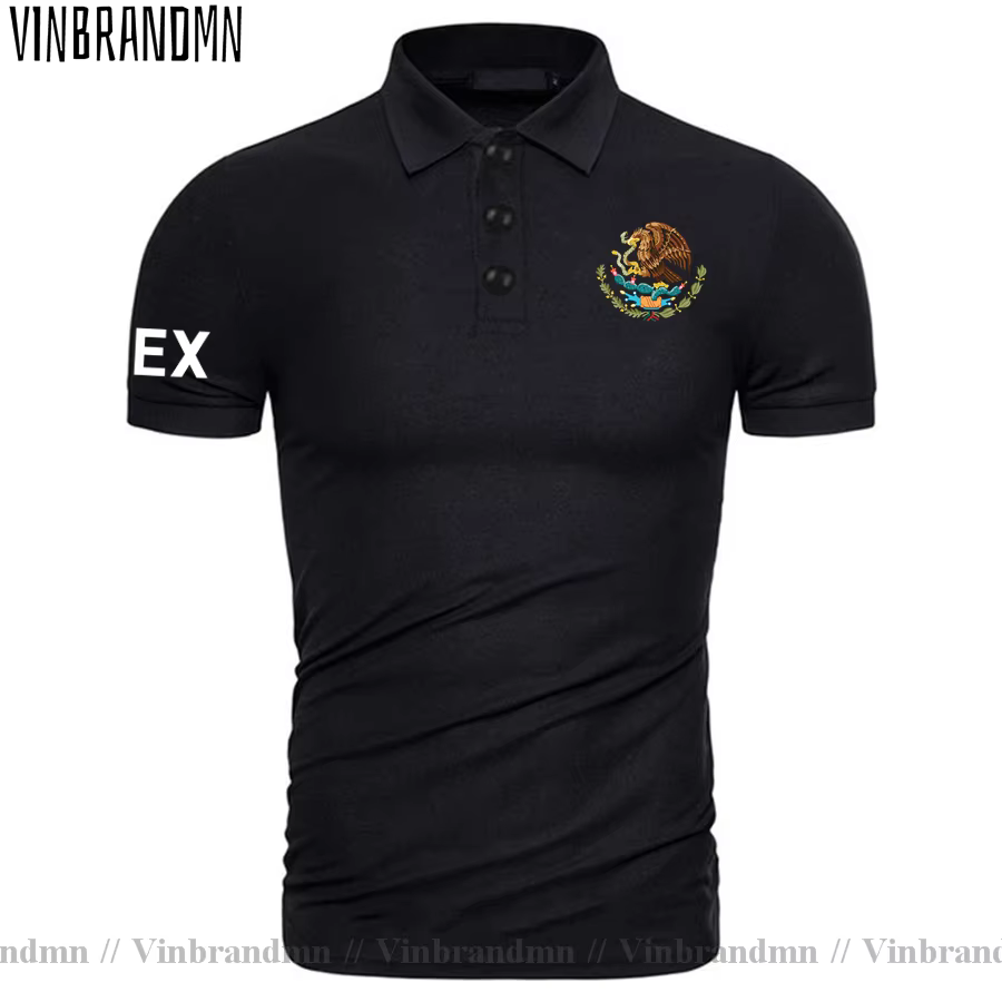 Polo MX MEX à manches courtes pour hommes