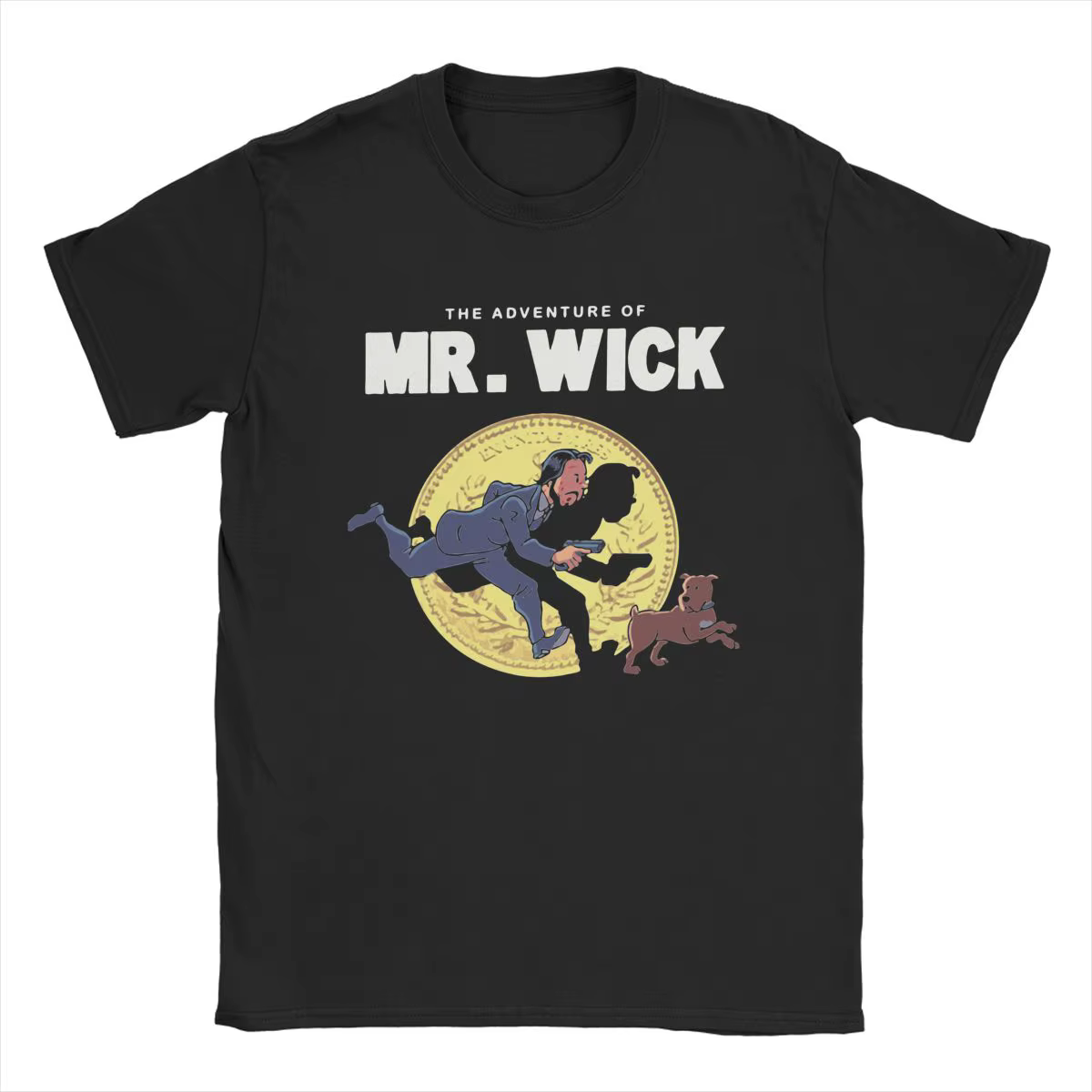 T-Shirt à Manches Courtes en Coton pour Homme