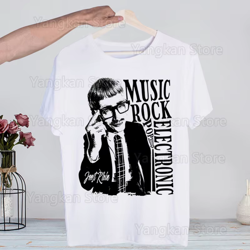 Joost Klein Europapa arrivée impression T-shirt homme