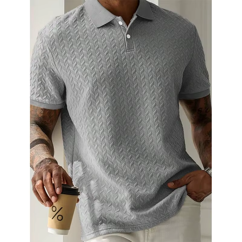 Polo d'été à manches courtes pour hommes