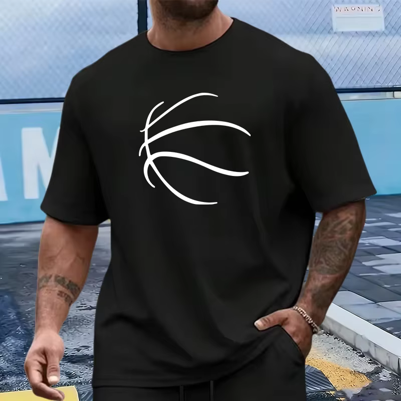 Ensemble pour homme à motif de basket-ball
