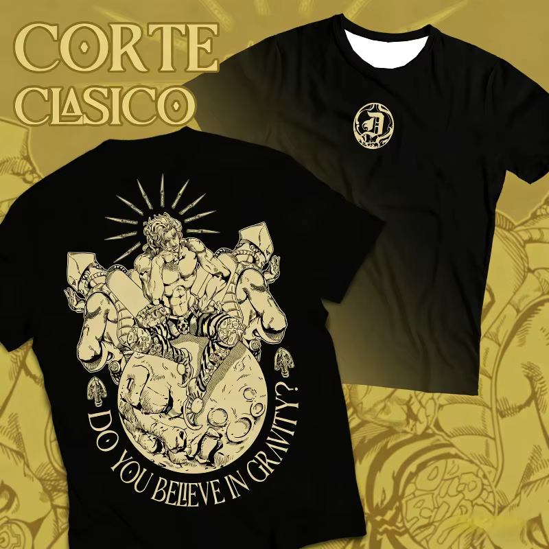 T-shirt graphique JoJo's Bizarre Adventure pour hommes