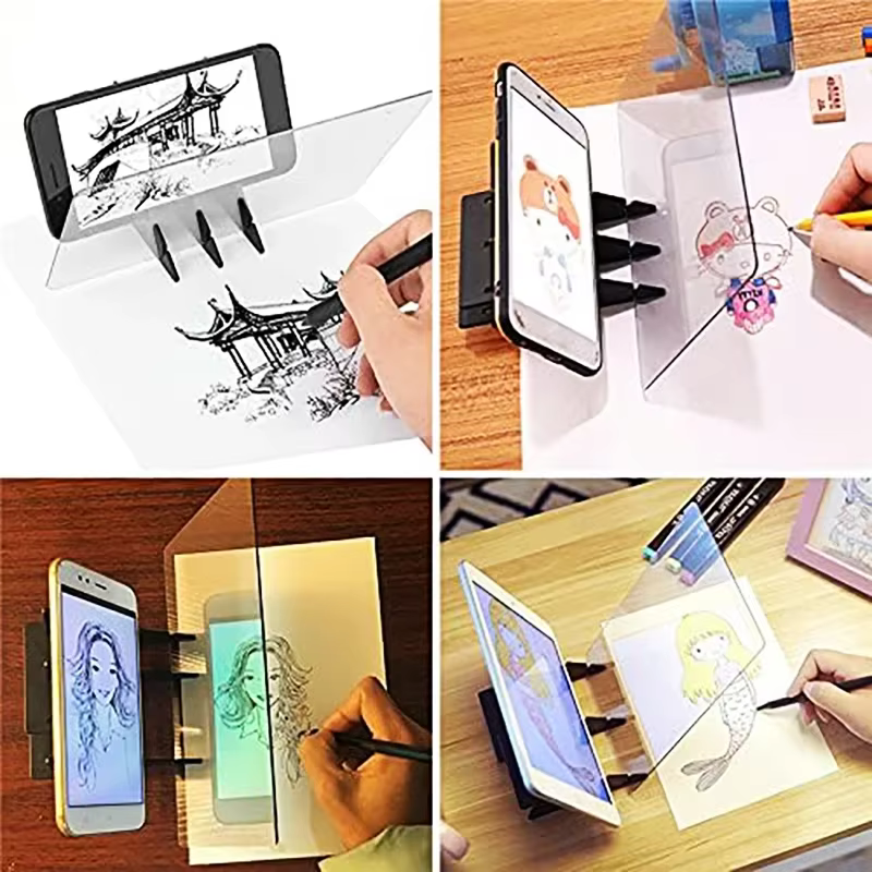 Planche à dessin d'image optique