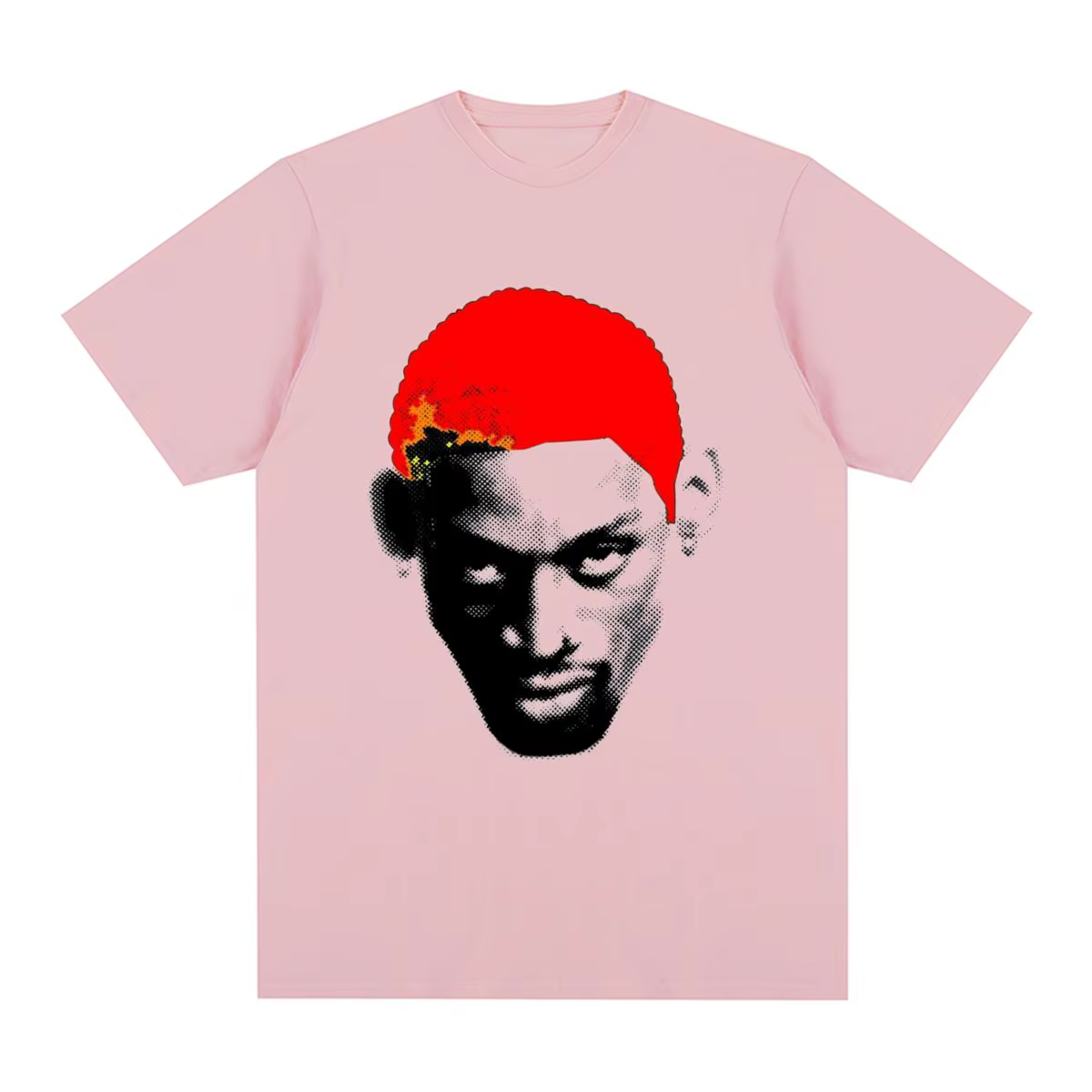 Dennis Rodman Hip Hop Streetwear 90 Rodzilla Vintage T-shirt coton hommes