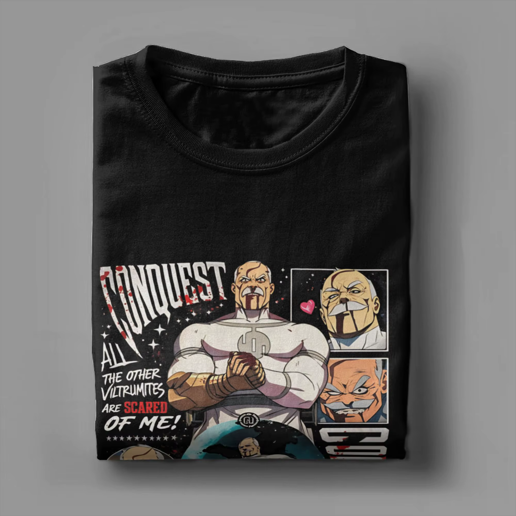 T-shirt Harajuku Conquest invincible