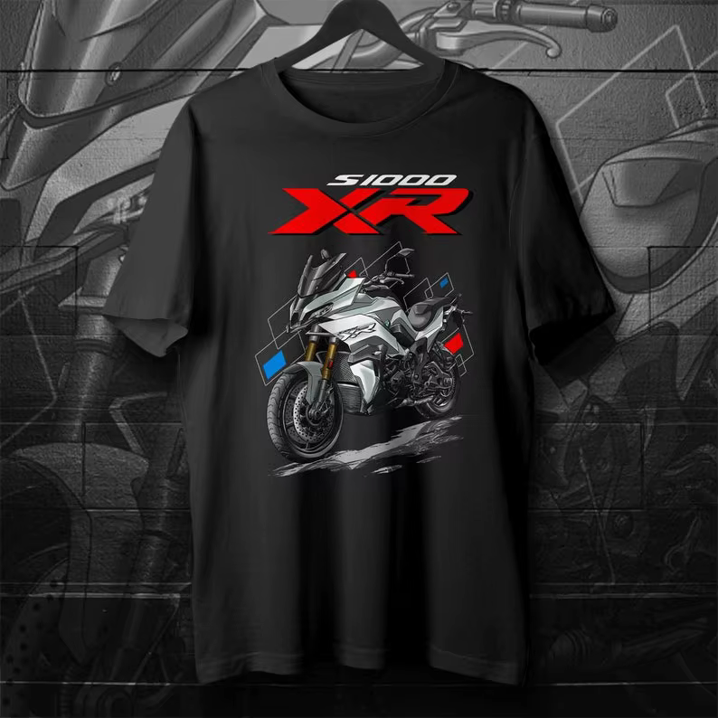 T-Shirt S1000XR 2020-24-T-Shirt de moto pour motocyclistes