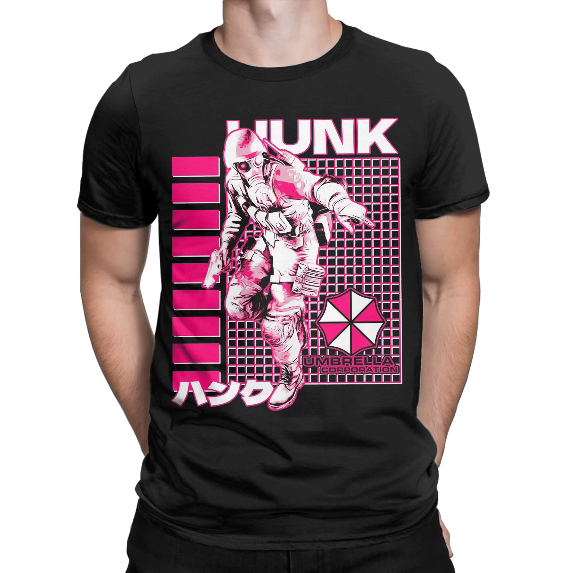 Humor Hunk Residents Evils T-shirt pour hommes
