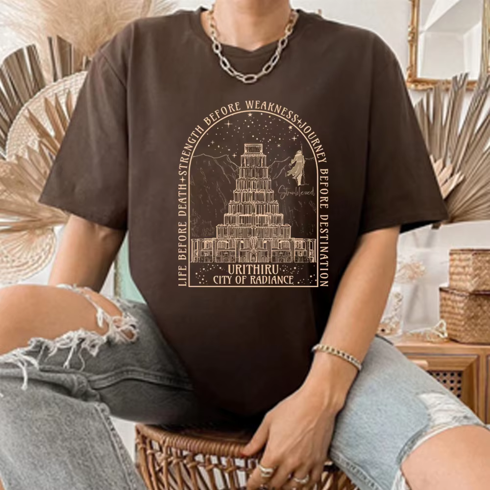Stormlight archives T-Shirt Urithiru ville d'éclat
