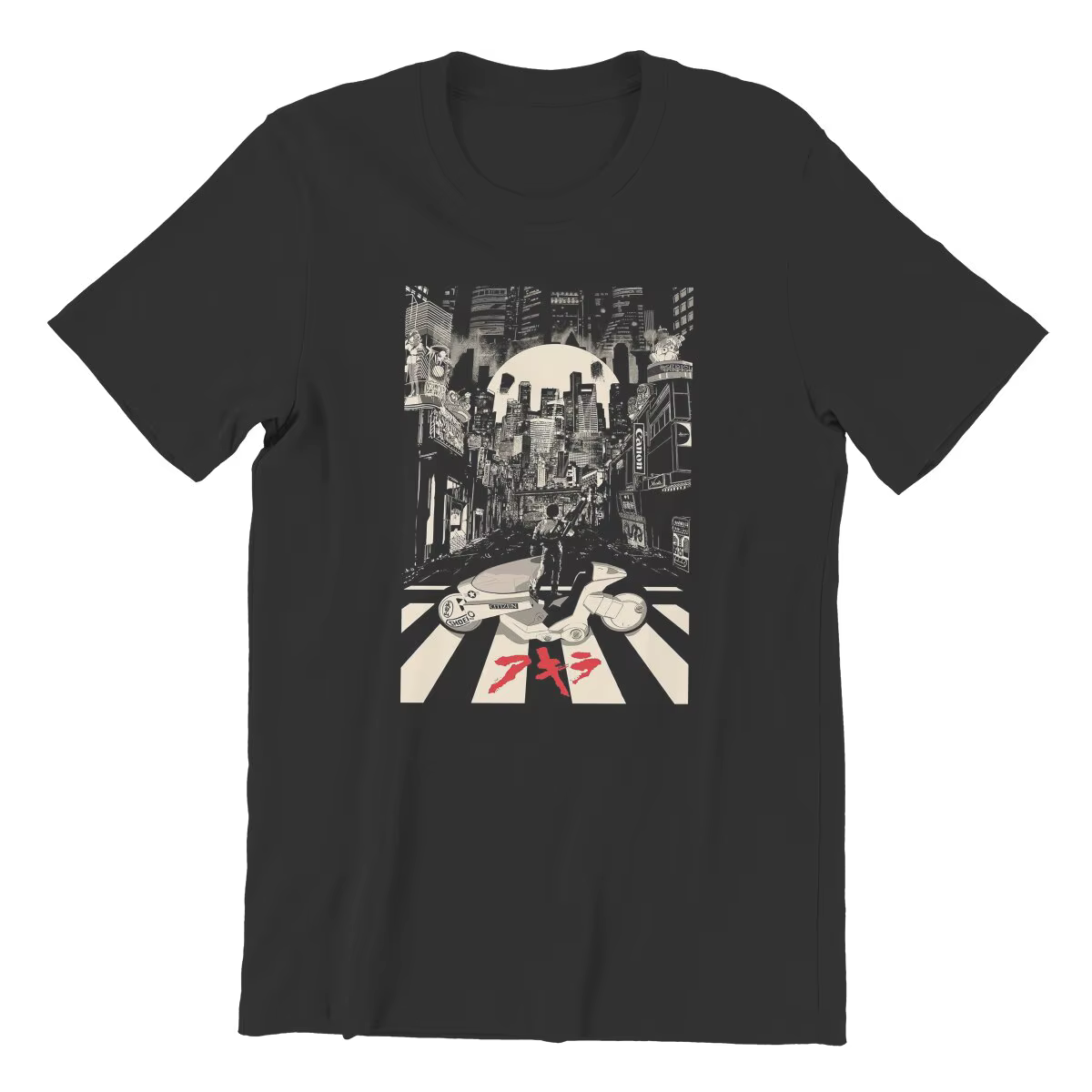 Akira Anime Katsuhiro otomo oke eda cyberpunk T Shirt pour Hommes 100% Coton Vintage T-Shirts Tees Vêtements Cadeau