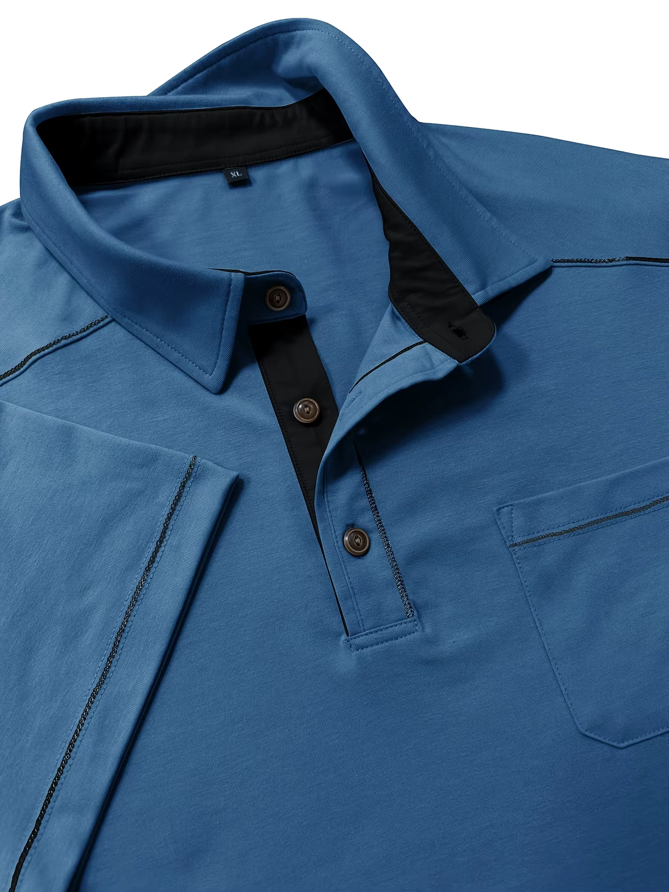 Polo Homme Grande Taille M-5XL Été 2026 – T-shirt à Col Uni Décontracté et Tendance