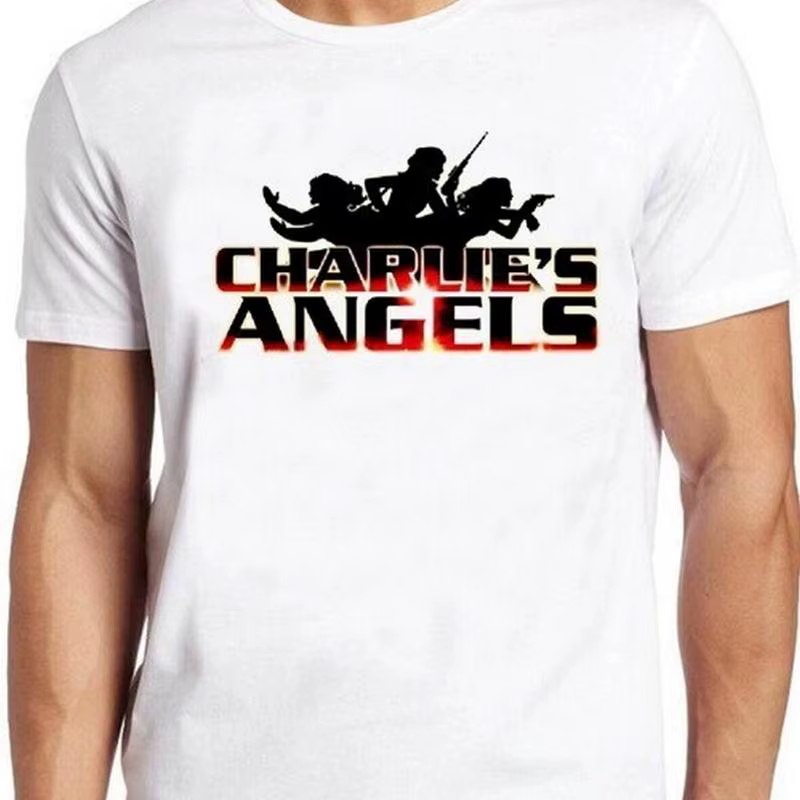 Charlie s Angels inspiré parodie culte Cool cadeau t-shirt unisexe t-shirt