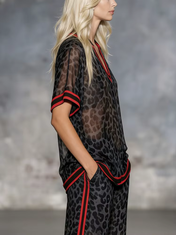 T-shirt polo décontracté Bonboho pour femme