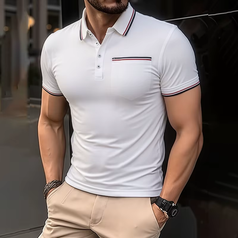 2025 Polo d'été à manches courtes pour hommes