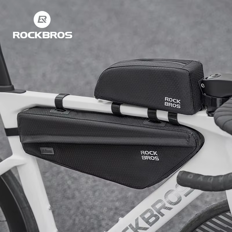 Sac avant étanche pour tube supérieur de vélo