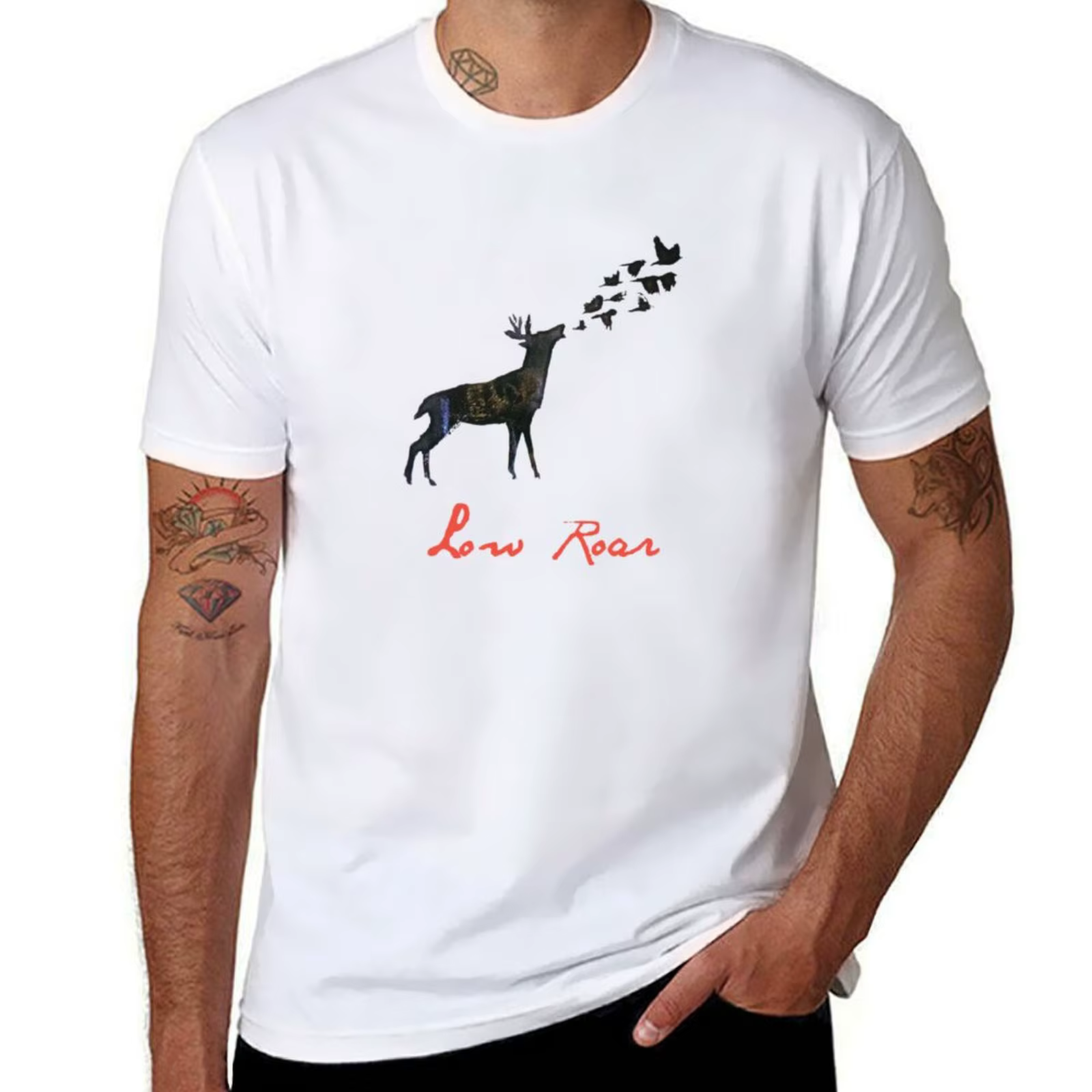 T-Shirt Roar t graphique homme T-Shirt bas chemises pour hommes