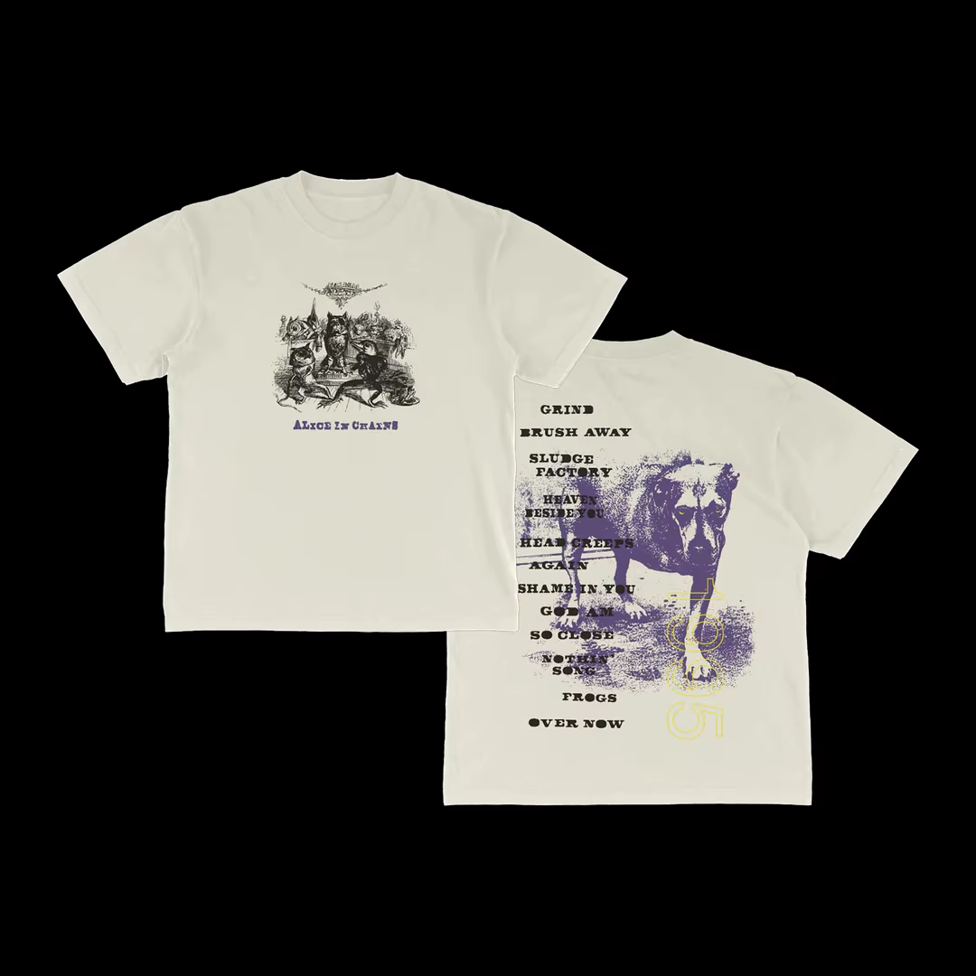 T-shirt double face Alice in Chains Dirt pour homme