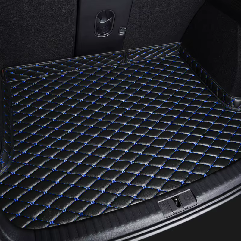 Tapis de coffre de voiture personnalisés en cuir PU, pour Volkswagen VW Polo 2019-2022 2014-2018 2011-2013 2006-2010, accessoires de voiture