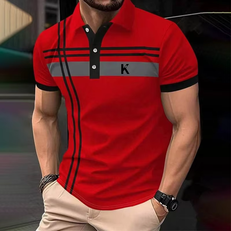 Polo de rugby à manches courtes pour homme