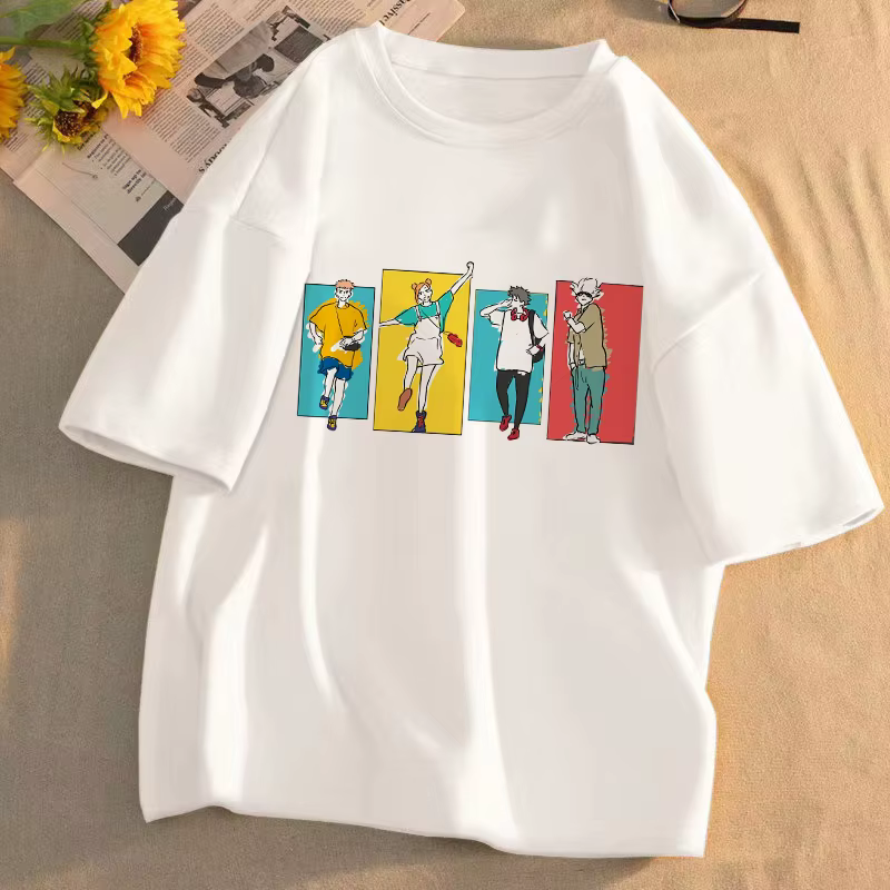 Manga japonais Gojo Satoru T-shirt haut pour femme Jujutsu Kaisen Anime