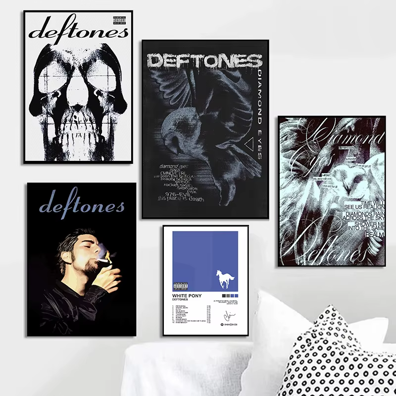 Bande de Rock en métal classique Deftones 2025