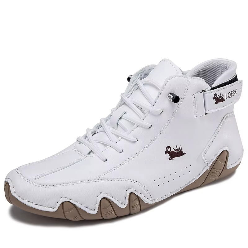 Chaussures de randonnée en plein air avec chaussures de sport montantes résistantes à l'usure avec sensation de pied confortable, bottes blanches décontractées Life 2025