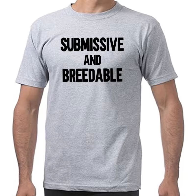 T-shirt soumis et respirant Humor drôle femmes hommes vêtements 100% coton unisexe col rond été t-shirts taille ue