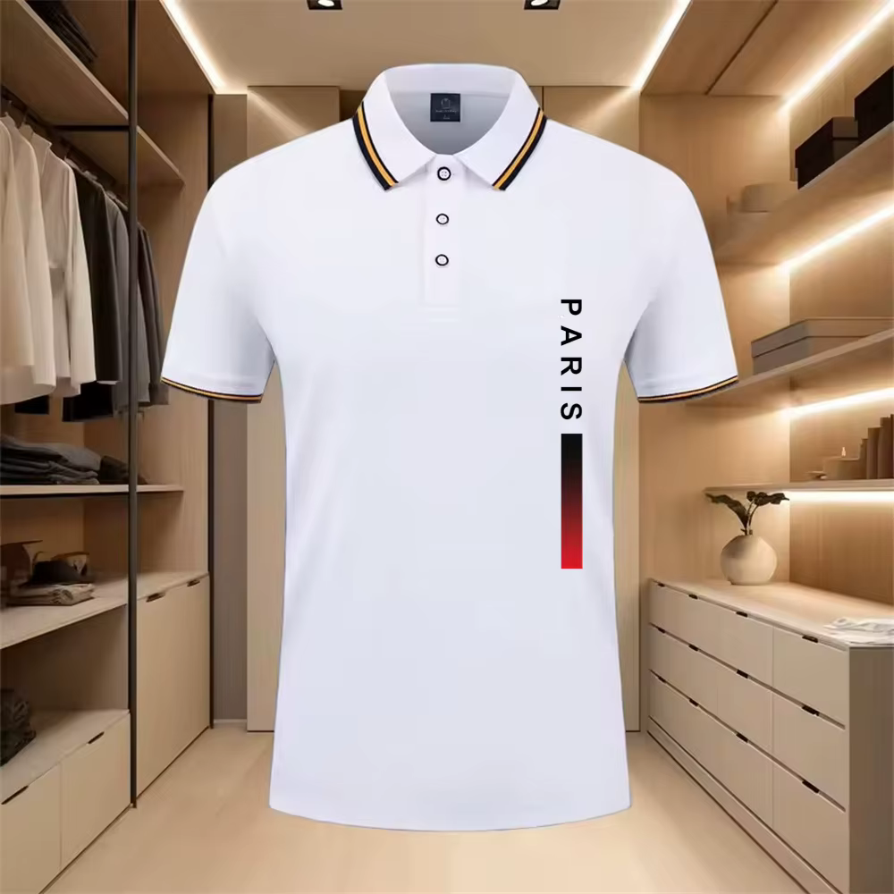 Nouveau polo à manches courtes pour homme