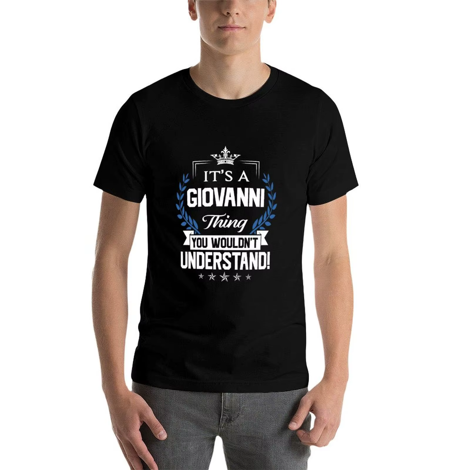 T-shirt avec nom Giovanni
