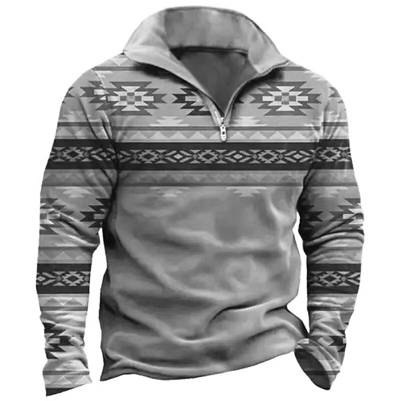 Sweat-shirt à manches longues pour hommes