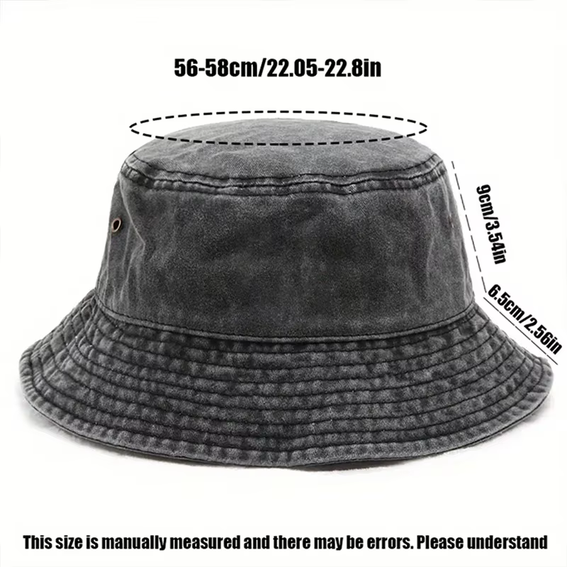 Casquette Bob en Coton Lavé Brodé Ours Polaire Personnalisable pour Hommes et Femmes – Protection Solaire Vintage Réglable pour Extérieur et Plage