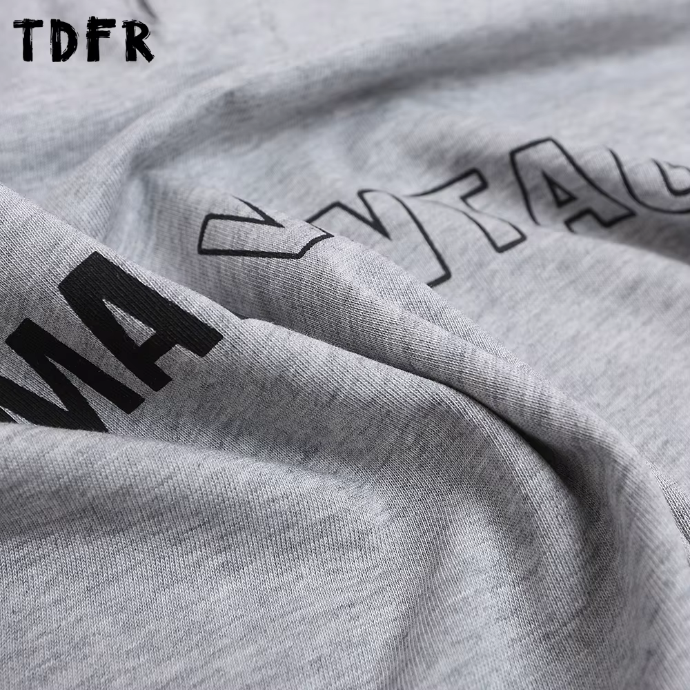 Lettre imprimer faux deux pièces polos hommes décontracté Streetwear été ample à manches courtes couverture en coton