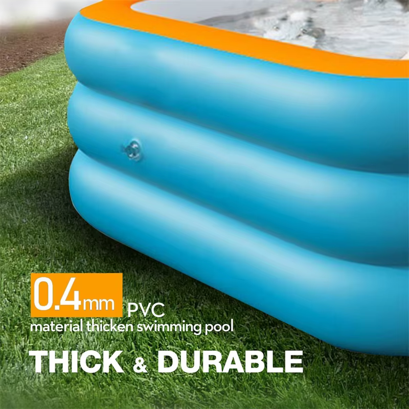Piscine gonflable pour les fêtes aquatiques en plein air