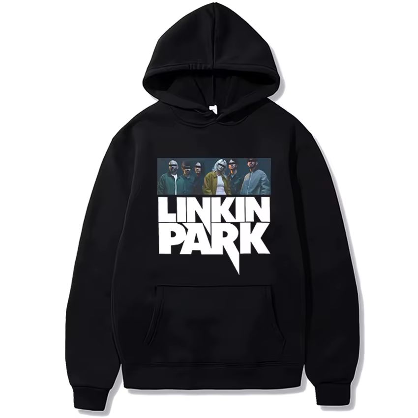 Linkin Park 2025 Tour sweat à capuche graphique printemps et automne unisexe mode sweat-shirt décontracté hommes femmes polaire pulls à manches longues