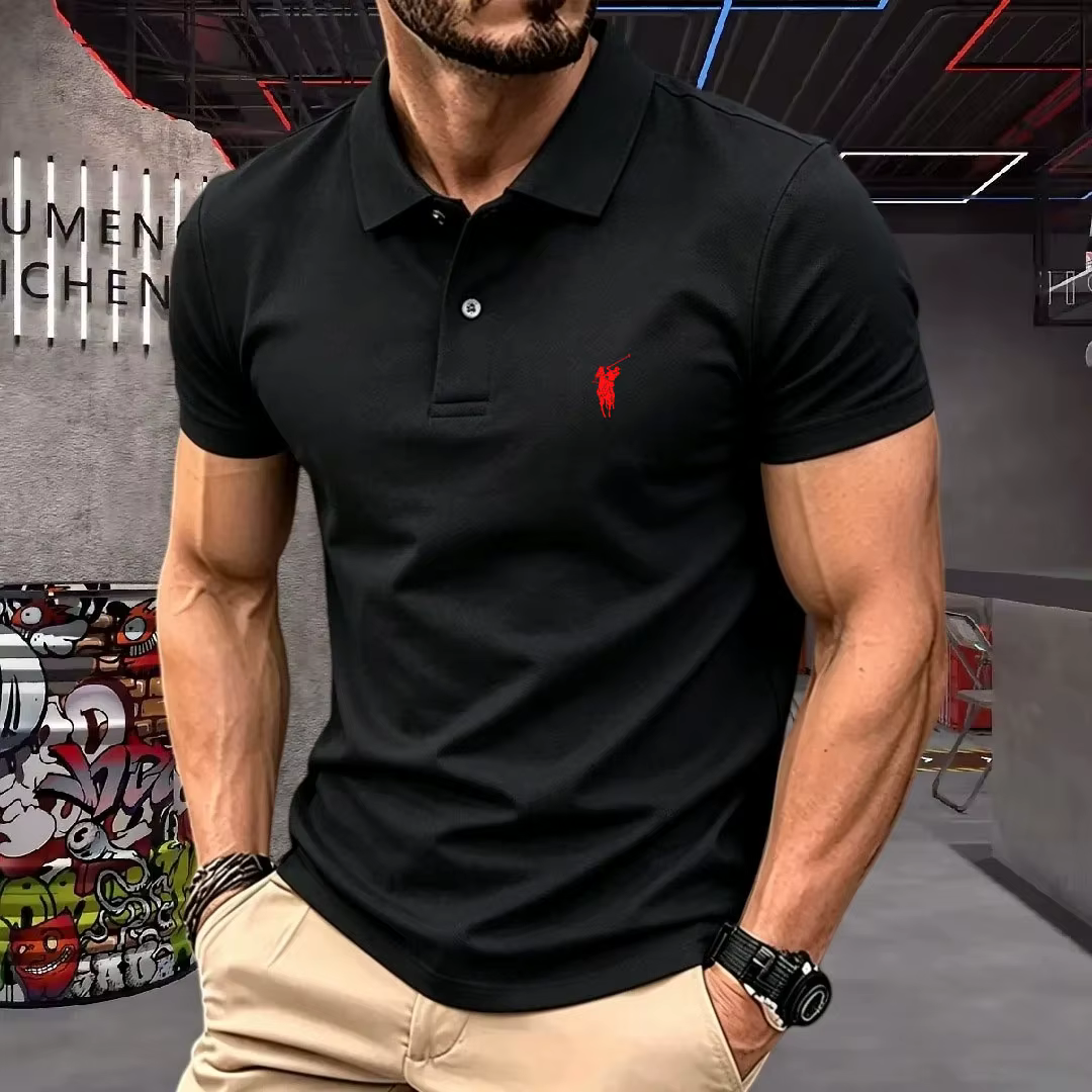 Polo à manches courtes pour homme