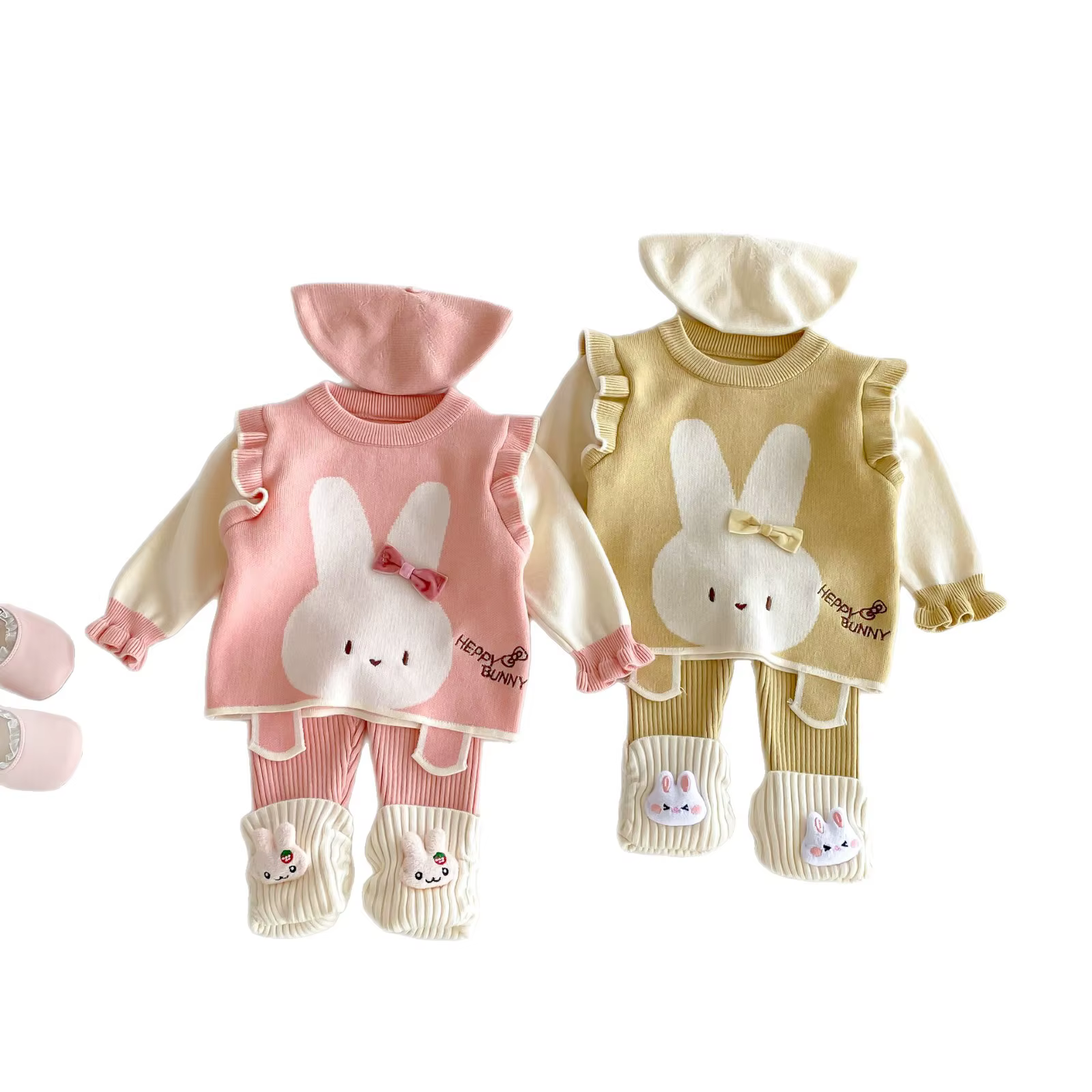 Ensemble pull, gilet et chemise de Base
