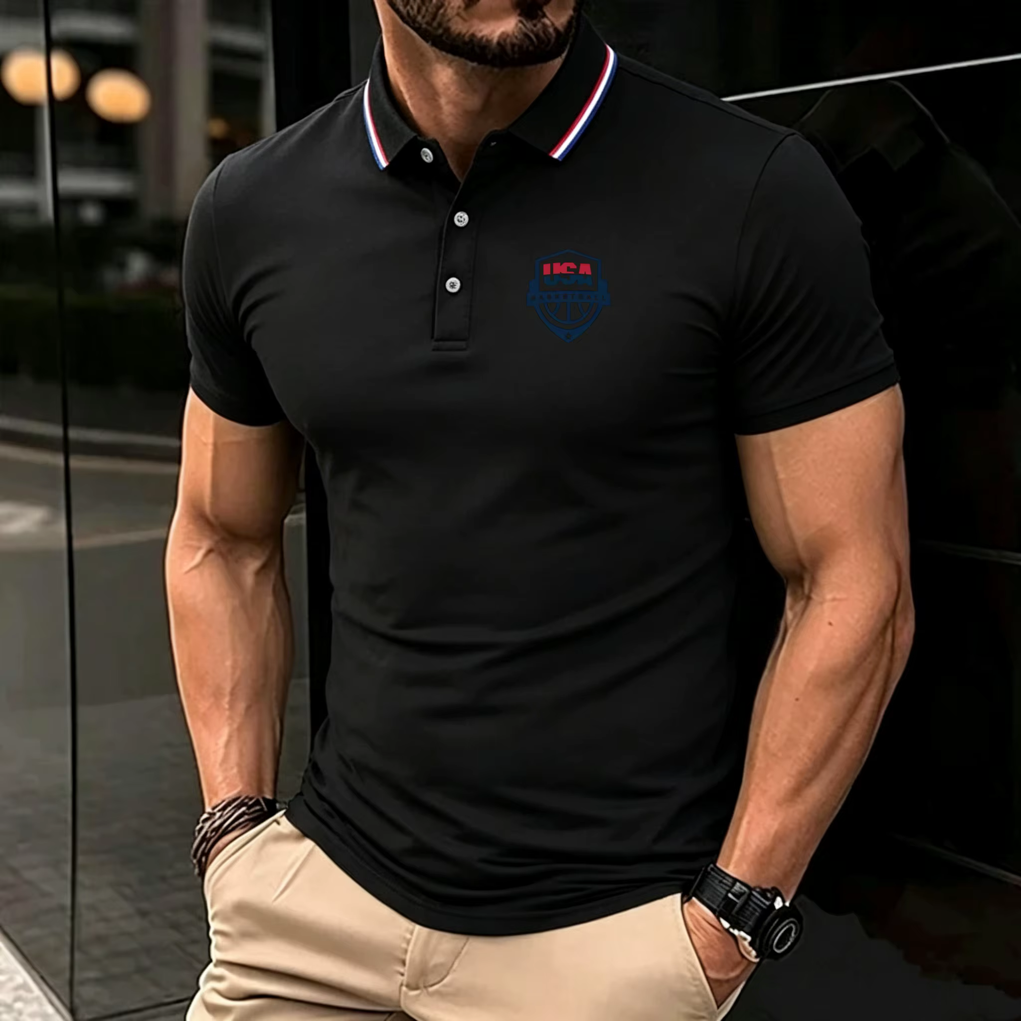 Chemises polo pour hommes