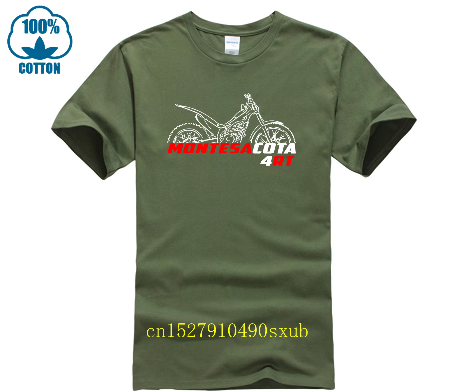 Hommes T-shirt décontracté Montesa Cota 4RT moto