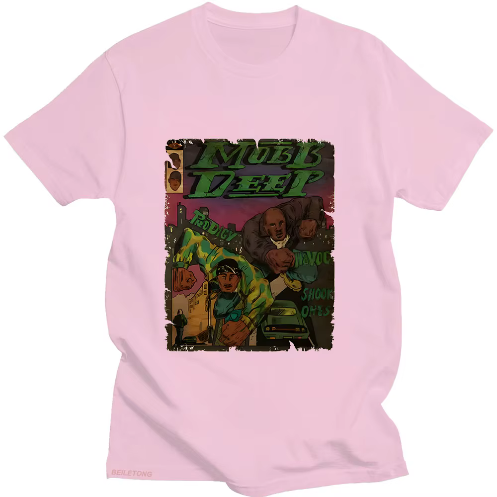 Aature B Deep Graphic Printing Casual Tee-shirt