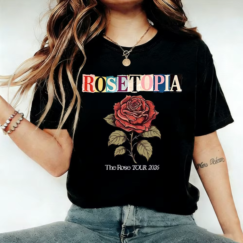 T-shirt confortable The Rose Rosetopia Tour 2026