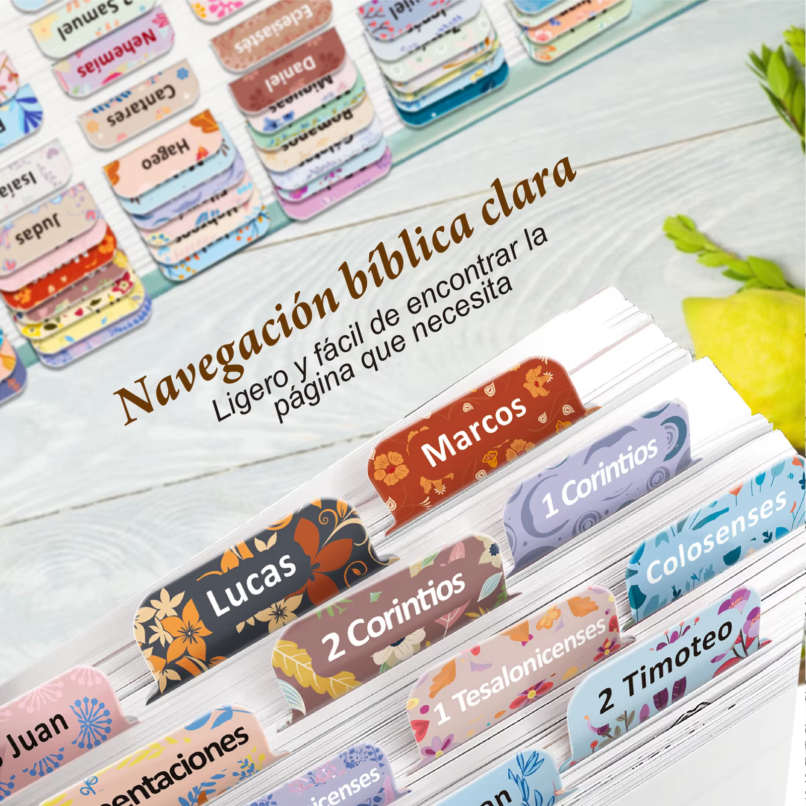 Onglets de la Bible espagnole