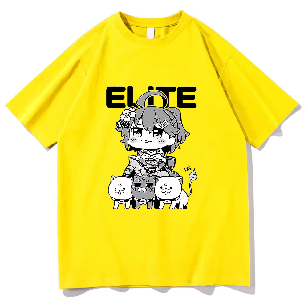 T-shirt unisexe en coton Anime Cartoon