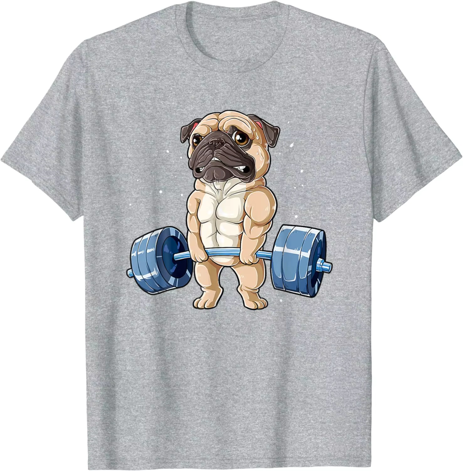 Carlin haltérophilie drôle Animal hommes Fitness gymnase entraînement T-Shirt