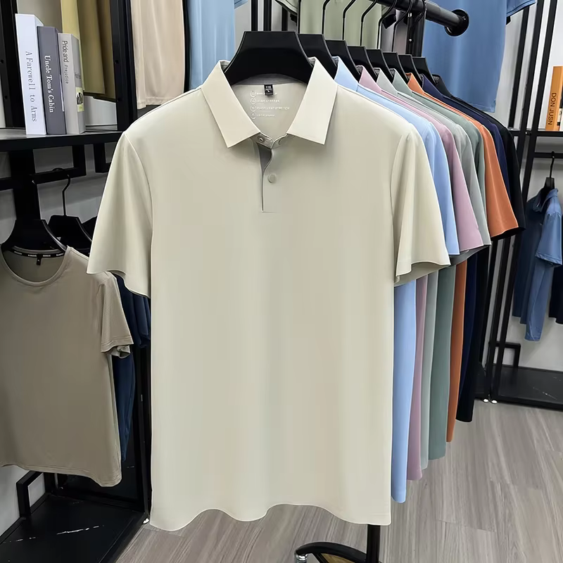 Polo pour homme à manches courtes