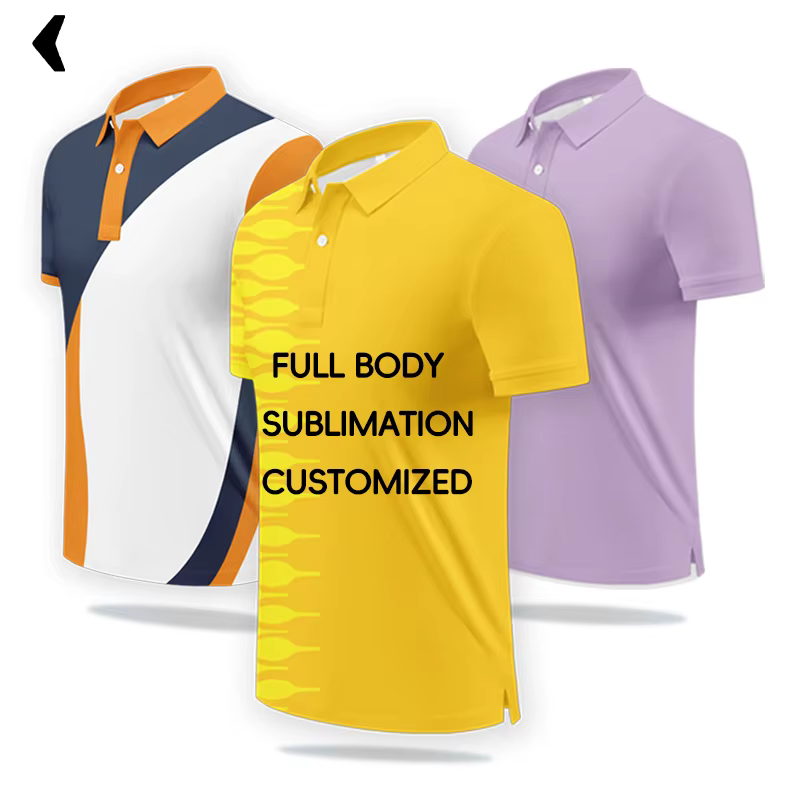 Personnalisé hommes mode Polo adultes Logo brodé séchage rapide affaires revers chemises confortables décontracté Golf
