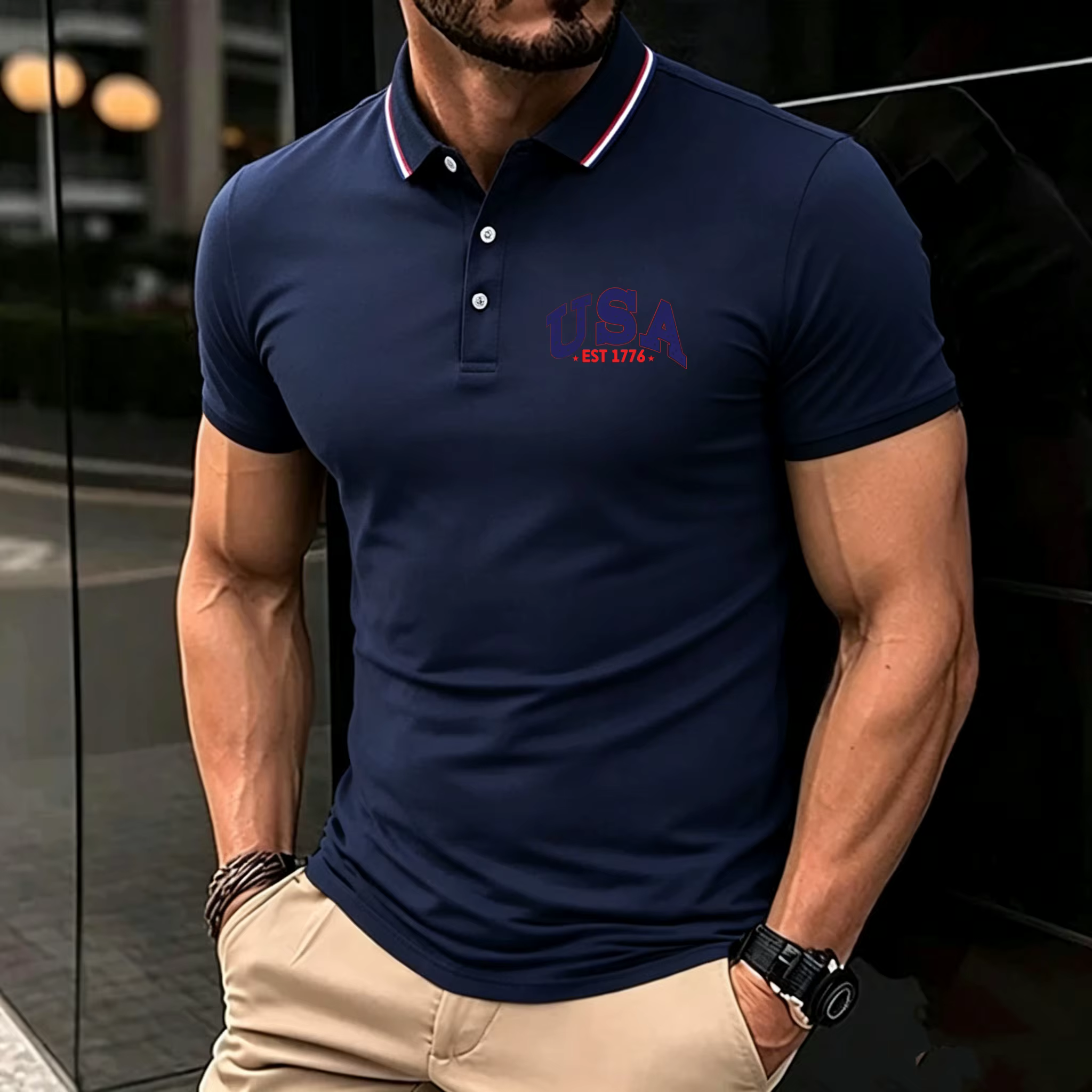 Chemises polo pour hommes